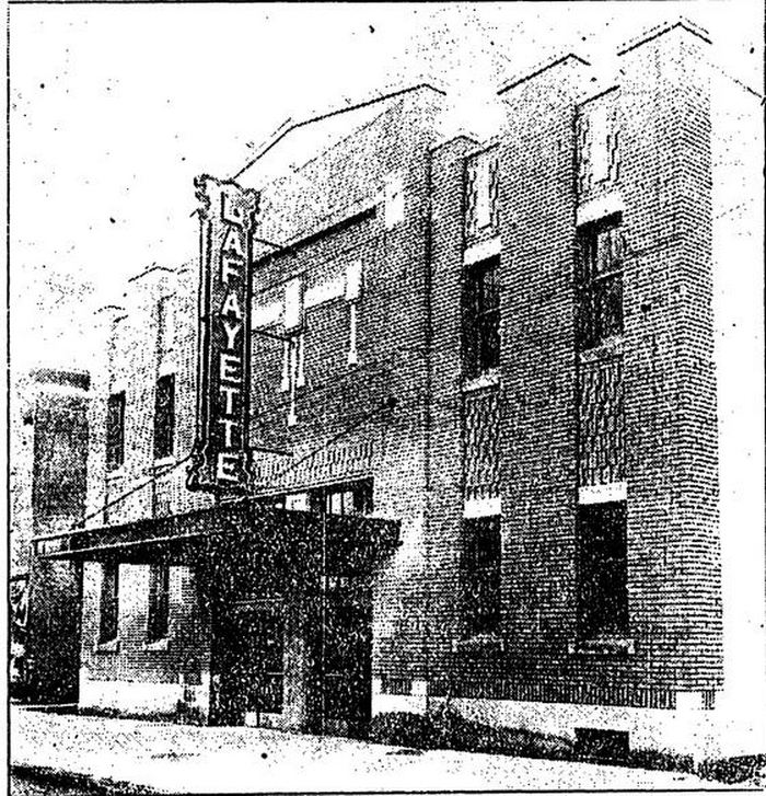 Nov 1925 bay city times photo Lafayette Theatre, Bay City